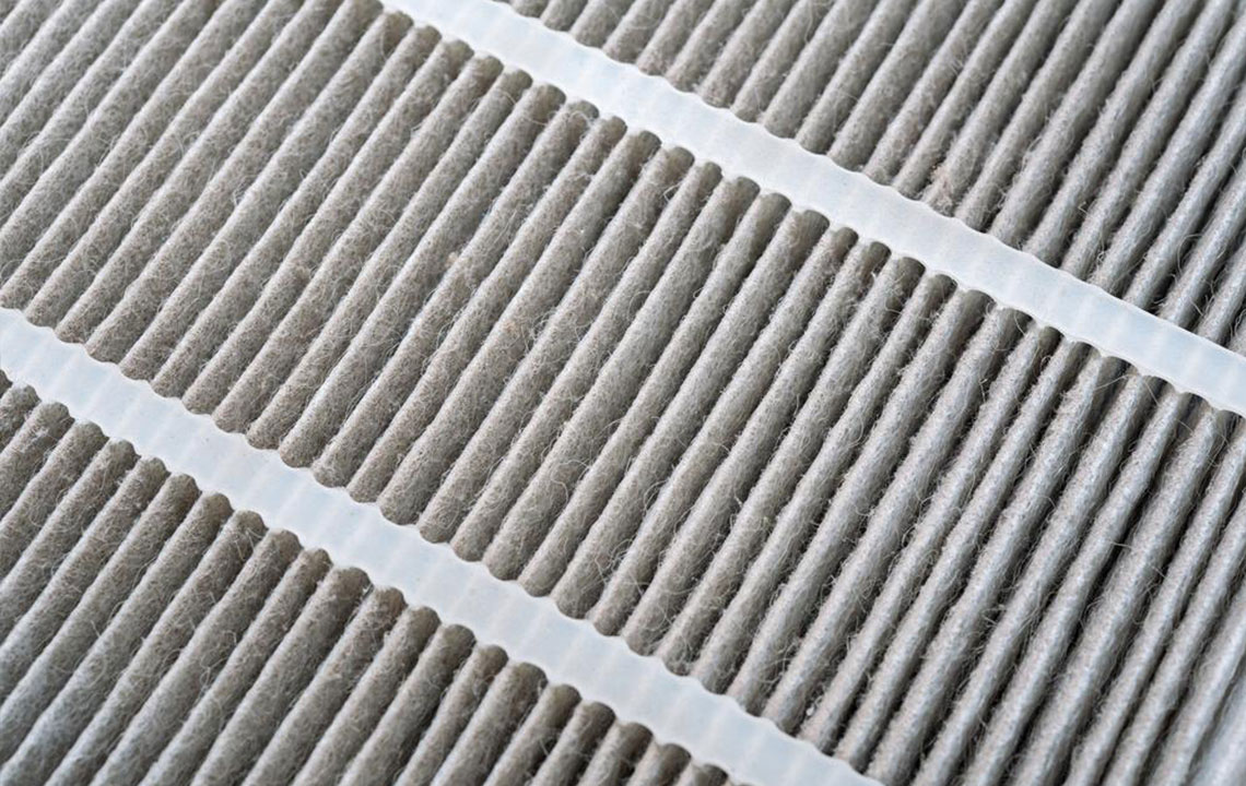 Materials used in air filters