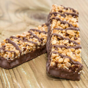 Two mind-blowing no bake peanut butter bars