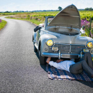 Roadside assistance for your old car